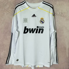 2009/2010 RMA Home Long Sleeve Retro Soccer Jersey (长袖)