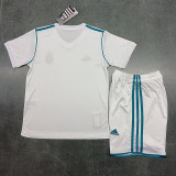 2017/2018RMA Home Retro Kids Soccer Jersey