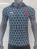 25-26 Portugal Pattern Blue  Training shirts