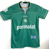1999 Palmeiras Home Retro Soccer Jersey (背上带字)