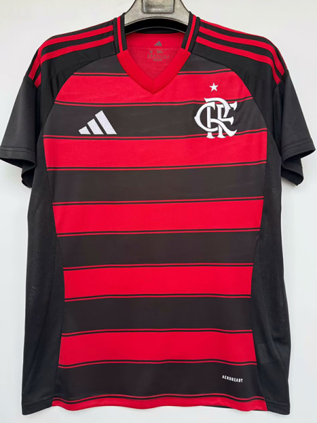 25/26 Flamengo Home 1:1Fans Soccer Jersey