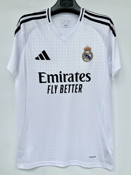 24/25 RMA  Home 1:1  Fans Soccer Jersey