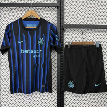 25/26 INT Home  Kids Soccer Jersey(带广告）