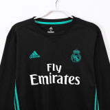 2017/2018 RMA Away Long Sleeve Retro Soccer Jersey (长袖)