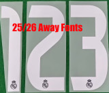 25/26 RMA Away  Player Version Soccer Jersey球员版