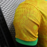 25-26 Brazil Christ statue Yellow  Player Version Soccer Jersey