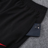 25-26 Portugal Black Figure Hooded  Tracksuit