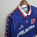 1996 Universidad De Chile Home Retro Long Sleeve  Soccer Jersey(长袖）