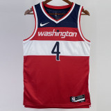 22/23 Wizards WESTBROOK #4 Red Top Quality Hot Pressing NBA Jersey