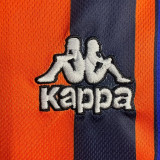 1997/1998 BAR Away Orange Retro Soccer Jersey