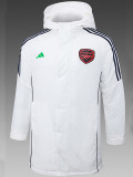 24/25 ARS White Hooded Cotton Coat 帽棉衣
