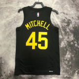 22/23 JAZZ MITCHELL #45 Black Top Quality Hot Pressing NBA Jersey (Trapeze Edition)