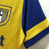 1993/1995 Parma Yellow Retro Soccer Jersey