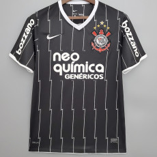 2011/2012 Corinthians Black Retro Soccer Jersey