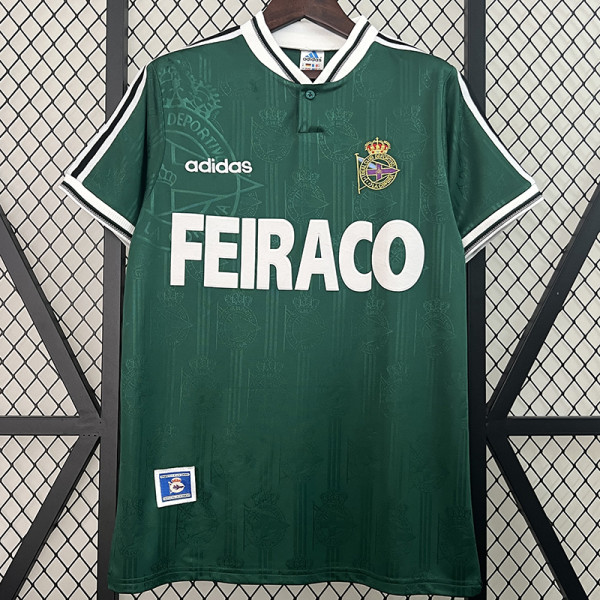 1999/2000 La Coruna Away Retro Soccer Jersey
