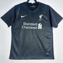 2020/2021 LIV Black Goalkeeper  Retro Soccer Jersey
