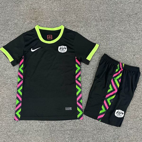 25/26 Australia Away  Kids  Soccer Jersey
