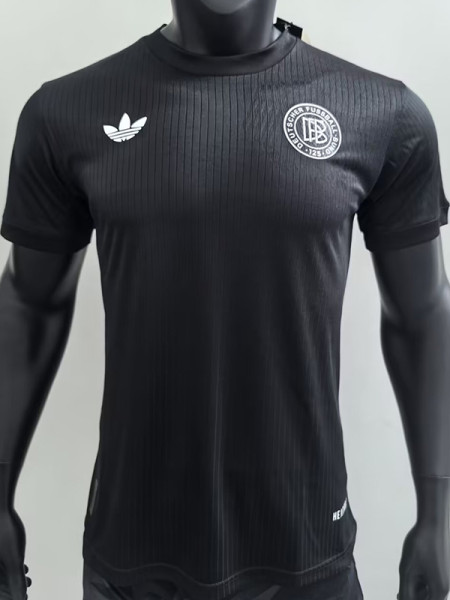 25/26 Germany 125th Anniversary Edition Black  Player Version Soccer Jersey