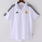 2001/2002 RMA Home Retro Soccer Jersey