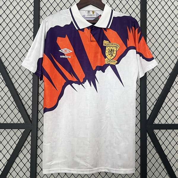 1991/1993 Scotland Away Retro Soccer Jersey