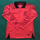 22/23 Korea Home World Cup Long  Soccer Jersey