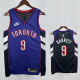 24/25 Raptors  BARRETTF # 9  Blue Retro Top Quality Hot Pressing NBA Jersey