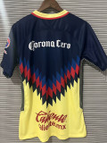 2018 Club America Royal Blue Retro Soccer Jersey