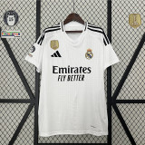 24/25 RMA  Home 1:1  Fans Soccer Jersey