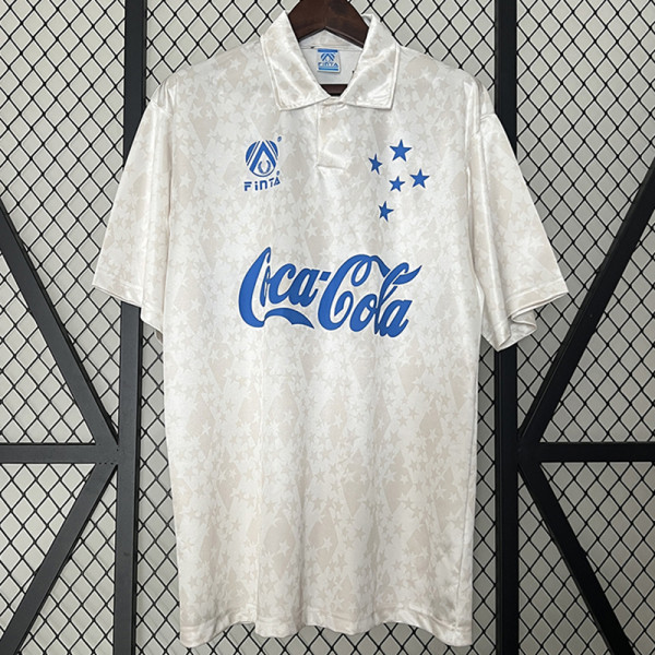 1993/1994 Cruzeiro  Away Retro Soccer Jersey