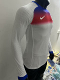25/26 England Home Long Sleeve  Player Version Soccer Jersey带星
