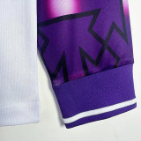 1992/1993 Fiorentina Away  Long Sleeve  Retro Soccer Jersey