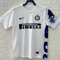 2010/2011 INT Away White Retro Soccer Jersey