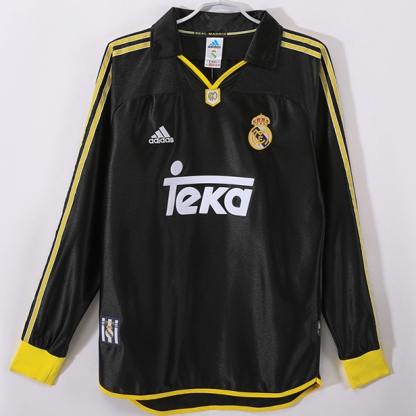 1998/2000 RMA Away Long Sleeve Retro Soccer Jersey (长袖)