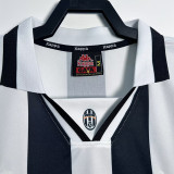 1995/1997 JUV Home Long Sleeve  Retro Soccer Jersey