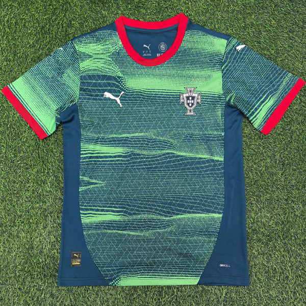 25-26 Portugal Green  Training shirts
