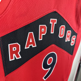 22/23 Raptors Away BARRETTF # 9 Red Top Quality Hot Pressing NBA Jersey
