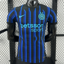 25/26  INT Home  Player Version Soccer Jersey(胸带广告）