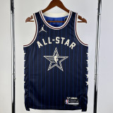 23/24 ALL-STAR MITCHELL #45 Blue Top Quality Hot Pressing NBA Jersey