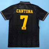 1994 Man Utd Away Black Retro Soccer Jersey