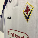 1998 /2000 Fiorentina Away White Retro Soccer Jersey
