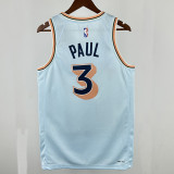 24/25 Sa Spurs PAUL #3 City Edition Top Quality Hot Pressing NBA Jersey