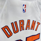 17/18 SUNS Booker #35White Retro Top Quality Hot Pressing NBA Jersey