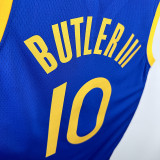 22/23 WARRIORS BUTLER III # 10 Blue Top Quality Hot Pressing NBA Jersey(V领)