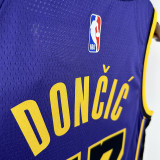 22/23 LAKERS DONCIC'#77 Blue Top Quality Hot Pressing NBA Jersey