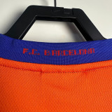 1997/1998 BAR Away Orange Retro Soccer Jersey