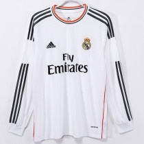 2013/2014 RMA Home Long Sleeve Retro Soccer Jersey (长袖)