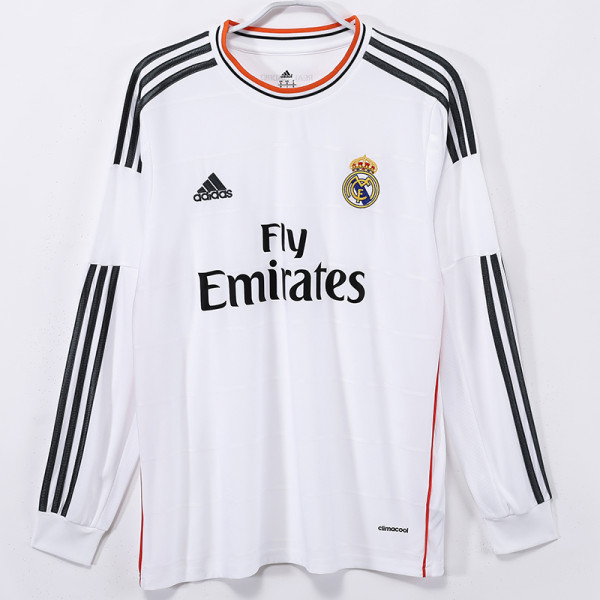 2013/2014 RMA Home Long Sleeve Retro Soccer Jersey (长袖)
