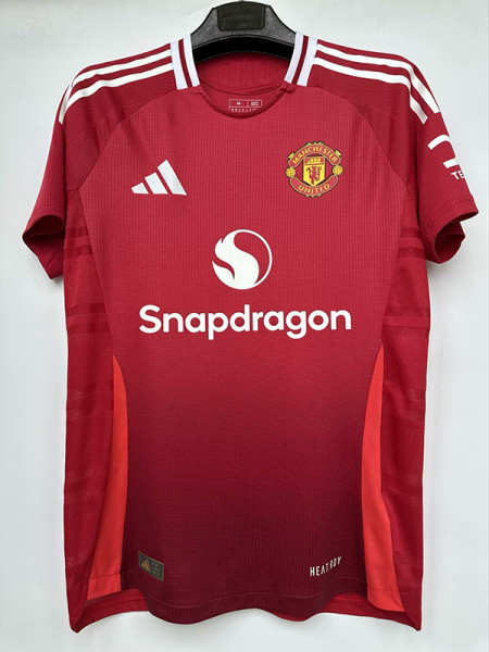 24/25 Man Utd  Home 1:1 Fans Soccer Jersey