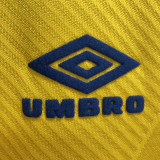 1993/1995 Parma Yellow Retro Soccer Jersey