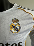 25/26 RMA  Home  Long Sleeve  Player Version  Soccer Jersey